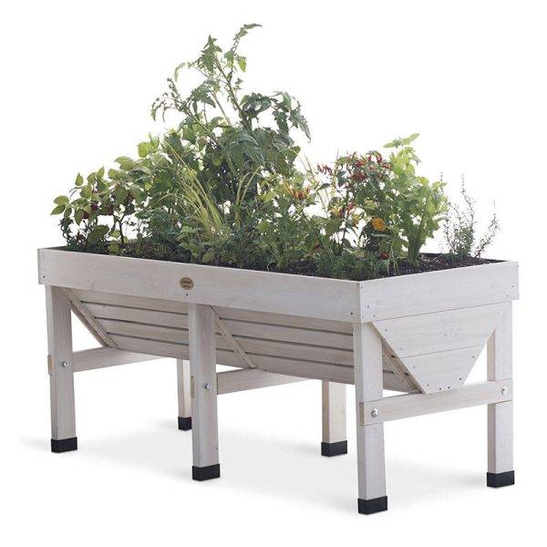 Wood Elevated Planter garden bed