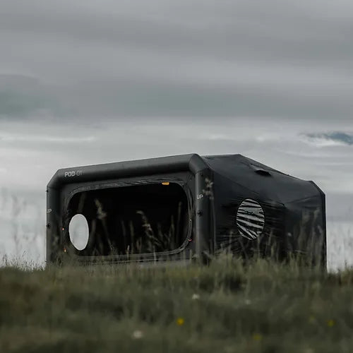 Portable inflatable house