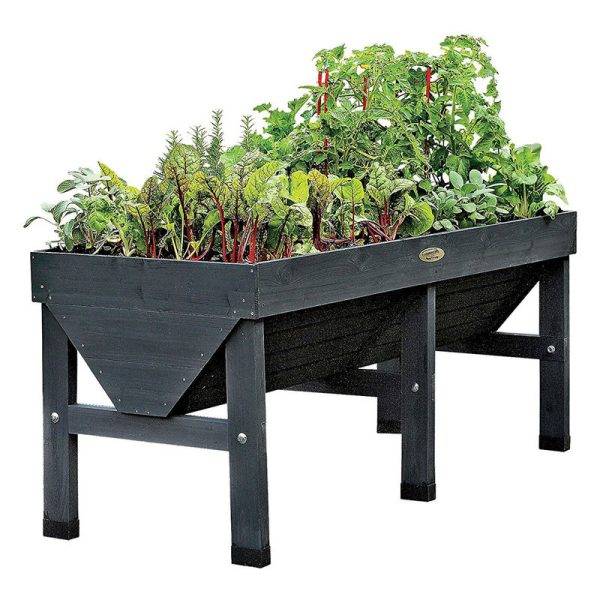 Wood Elevated Planter garden bed