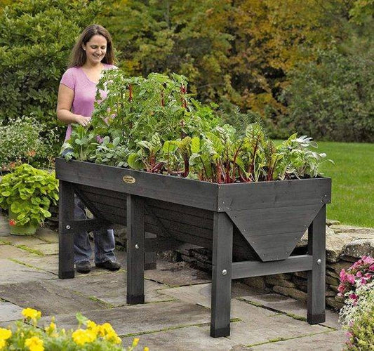 Wood Elevated Planter garden bed