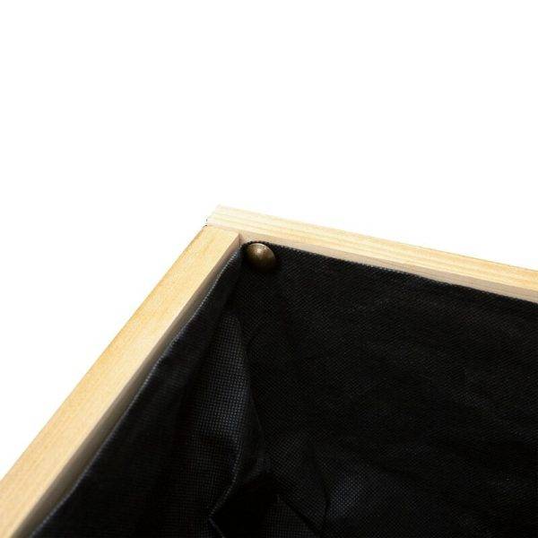 6 ft x 3 ft Wood Raised Garden