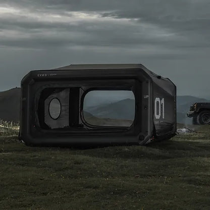 Portable inflatable house