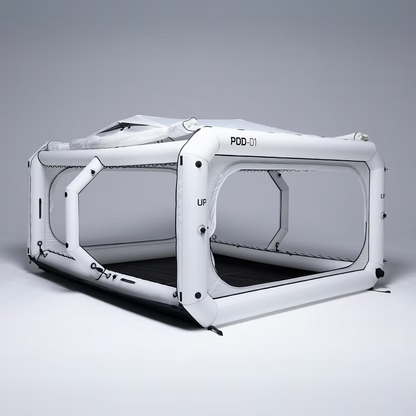 Portable inflatable house